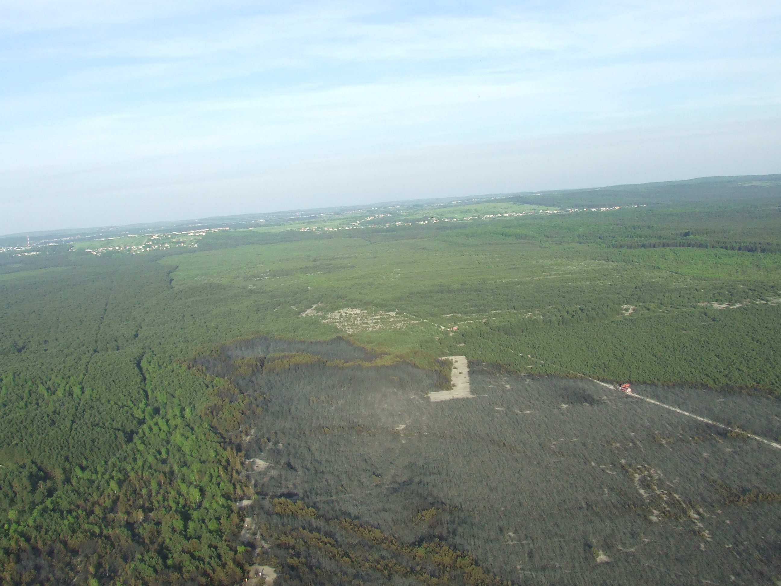 Pożar w okolicach Bukowna (N-ctwo Olkusz, 11.05.2012)