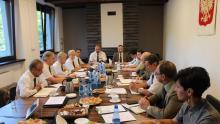 Zebranie zespołu doradczego w sprawie klęski w Nadleśnictwie Rudy Raciborskie