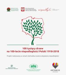 100 tysięcy drzew na 100-lecie niepodległości Polski